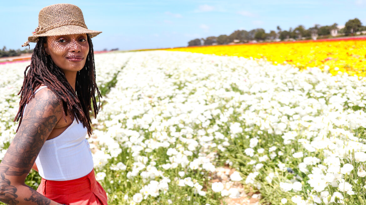 Carlsbad flower fields photography