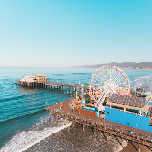 Digital Plein Air – Santa Monica Pier